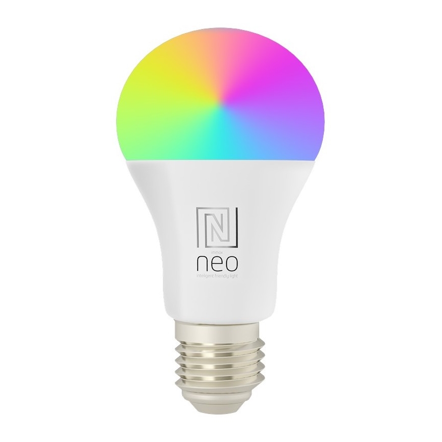 Immax NEO 07743L - LED RGB+CCT Dimbar glödlampa E27/11W/230V 2700-6500K Tuya