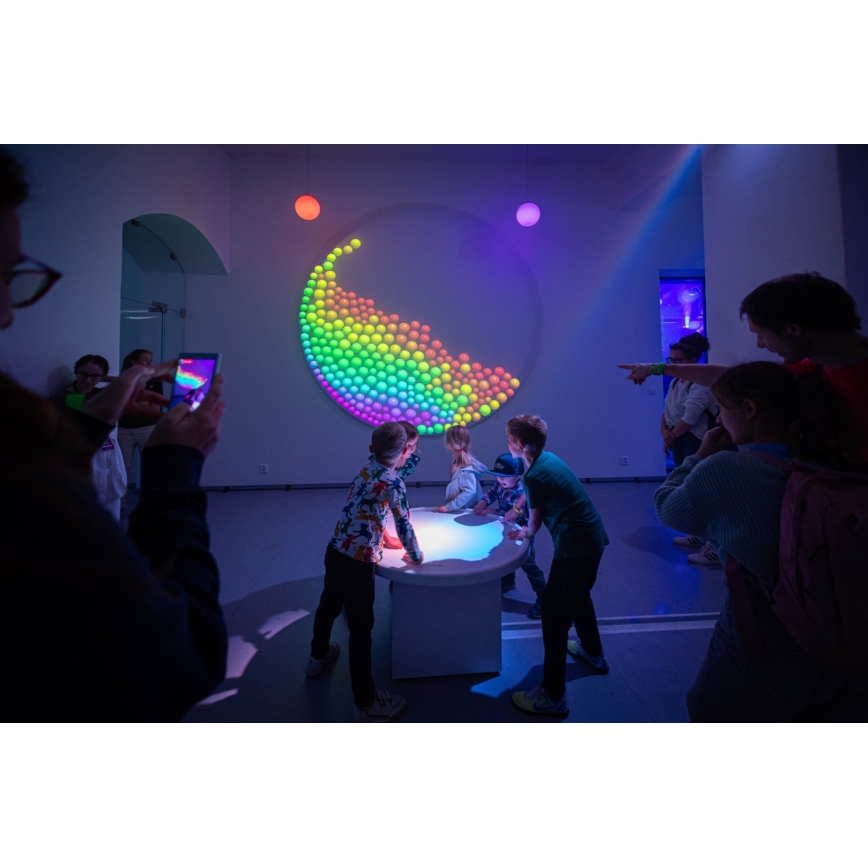 Immax NEO 07745CDO - 3-pack LED RGB+CCT dimmbar lampa E14/6W/230V Wi-Fi + fjärrkontroll