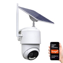 Immax NEO 07754L - Smart utomhus solcell kamera med sensor FULL HD 9000mAh Wi-Fi Tuya IP65