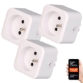 Immax NEO 07762C - SET OM 3 Smarta NEO LITE-uttag 3680W/230V/16A Wi-Fi Tuya