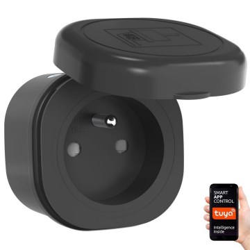 Immax NEO 07774L - Smart utomhusuttag NEO LITE 3680W/230V/16A IP44 Wi-Fi Tuya