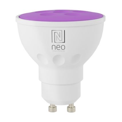Immax NEO 07777L - LED RGB+CCT Ljusreglerad glödlampa GU10/4,8W/230V Tuya