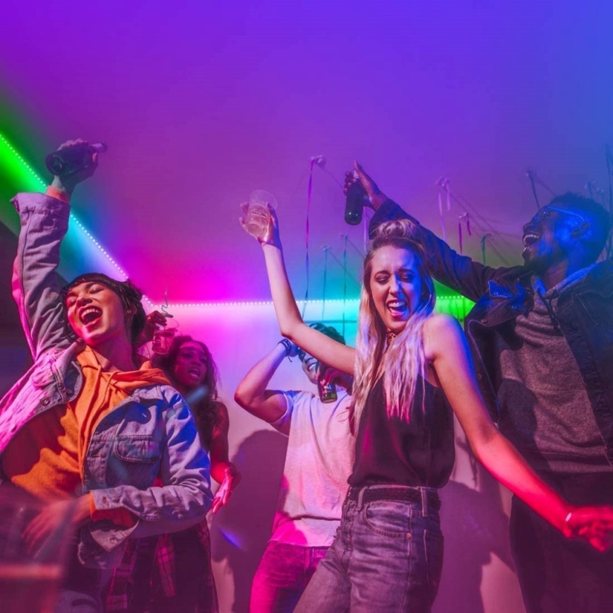 Immax NEO 07790L - Dimbart LED RGB+CCT-remsa NEO SMART LED/15W/230V 3m IP65 Wi-Fi Tuya