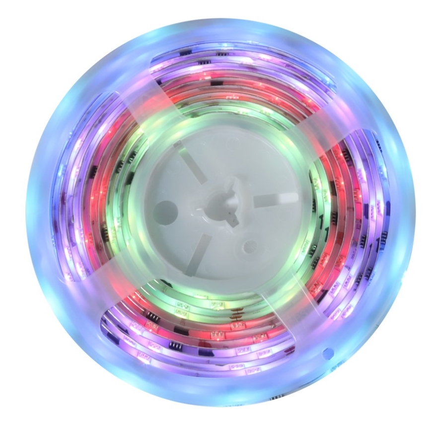 Immax NEO 07791L - LED RGB Dimbar remsa NEO LITE LED/18W/230V 5m IP65 MUSIC Wi-FI Tuya + fjärrkontroll