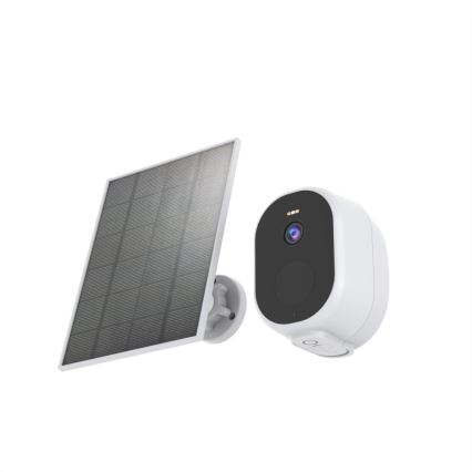Immax NEO 07802L - Smart utomhuskamera med solpanel och BARREL-sensor 5000 mAh Wi-Fi Tuya IP65