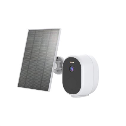 Immax NEO 07802L - Smart utomhuskamera med solpanel och BARREL-sensor 5000 mAh Wi-Fi Tuya IP65