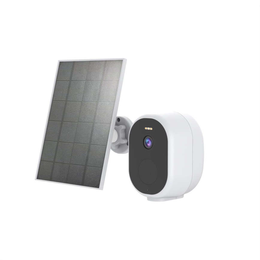 Immax NEO 07802L - Smart utomhuskamera med solpanel och BARREL-sensor 5000 mAh Wi-Fi Tuya IP65