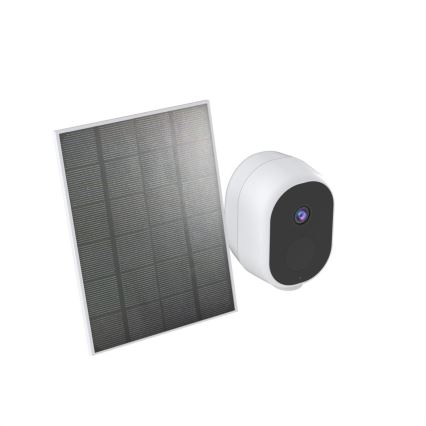 Immax NEO 07802L - Smart utomhuskamera med solpanel och BARREL-sensor 5000 mAh Wi-Fi Tuya IP65