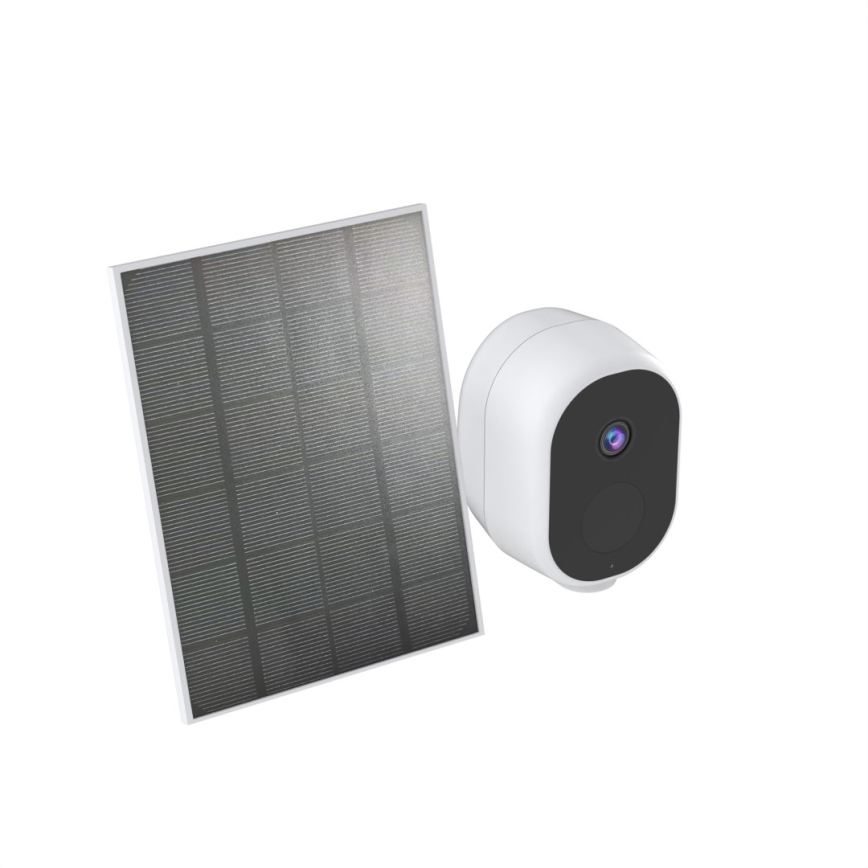 Immax NEO 07802L - Smart utomhuskamera med solpanel och BARREL-sensor 5000 mAh Wi-Fi Tuya IP65