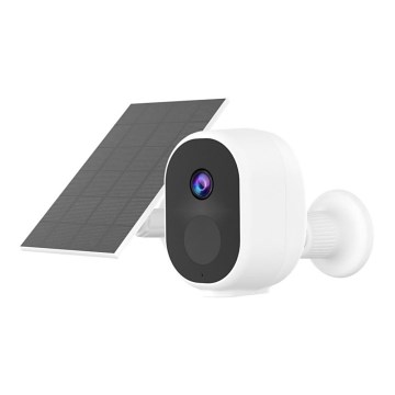 Immax NEO 07802L - Smart utomhuskamera med solpanel och BARREL-sensor 5000 mAh Wi-Fi Tuya IP65