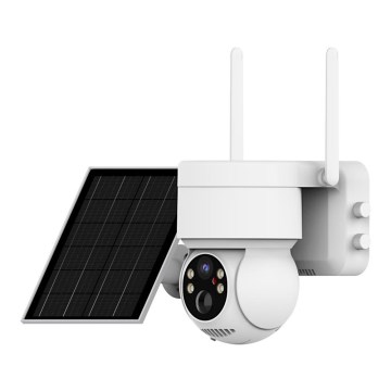 Immax NEO 07803L - Smart utomhuskamera med solpanel och SENTRY-sensor 6000 mAh Wi-Fi Tuya IP65