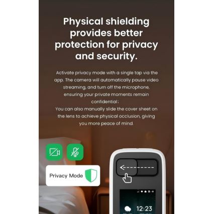 Immax NEO 07814L - Smart inomhuskamera med 4 MP-sensor, 5 V, Tuya-kompatibel Wi‑Fi