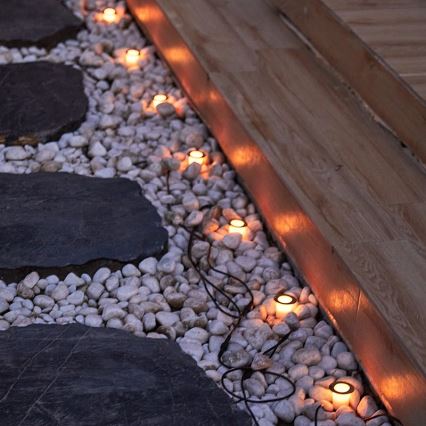 Immax NEO 07905L - LED RGB Dimbart solcellslampa ESTRELAS 8xLED/0,25W/5V IP65 Tuya 2200 mAh