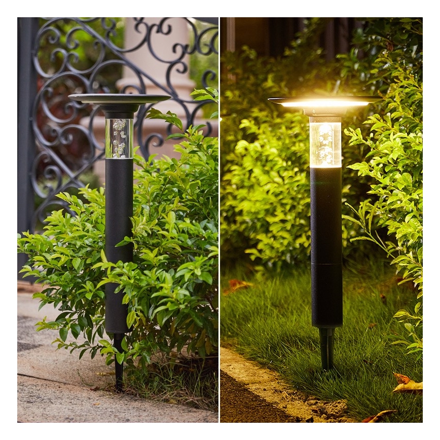 Immax NEO 07906L - LED RGB+CW/W Dimbart solcellslampa BUBBLES LED/2W/5,5V IP54 Tuya