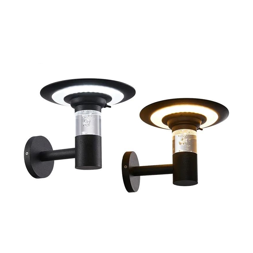 Immax NEO 07907L - LED RGB+CW/W Dimbart solcellsvägglampa BUBBLES LED/2W/5,5V IP54 Tuya 4000 mAh