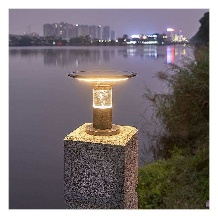 Immax NEO 07908L - LED RGB+CW/W Dimbart solcellslampa LED/2W/5V IP54 Tuya 4000 mAh