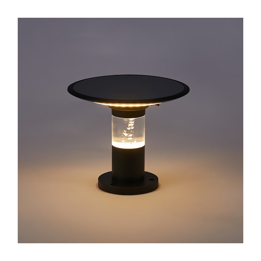 Immax NEO 07908L - LED RGB+CW/W Dimbart solcellslampa LED/2W/5V IP54 Tuya 4000 mAh