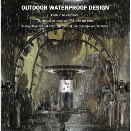 Immax NEO 07908L - LED RGB+CW/W Dimbart solcellslampa LED/2W/5V IP54 Tuya 4000 mAh