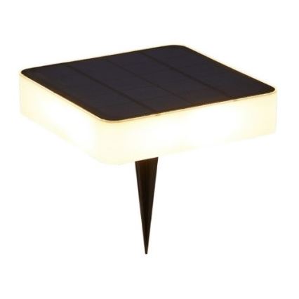 Immax NEO 07911L - LED RGB Dimbart solcellslampa med sensor NEO LITE LED/1W/5V fyrkantig IP54 Tuya 1300 mAh