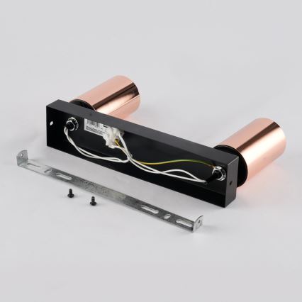 Immax NEO 08302L - Riktbar spotarmatur PUNTO 2xGU10/9W/230V roséguld