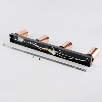 Immax NEO 08303L - Spotlampa PUNTO 4xGU10/9W/230V roséguld
