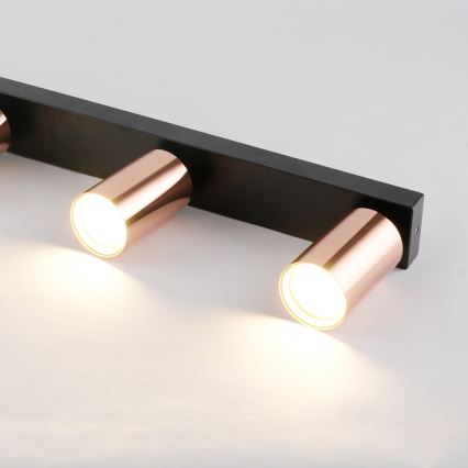 Immax NEO 08305L - Spotlampa PUNTO 6xGU10/9W/230V roséguld