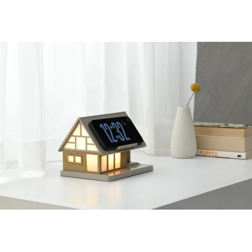 Immax NEO 09108L - LED-bordslampa med trådlös laddning DREAM HOME LED/2W/230V