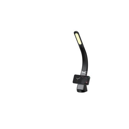 Immax NEO 09110L - Dimbar LED-bordslampa med trådlös laddning MAGIC LED/5W/230V svart