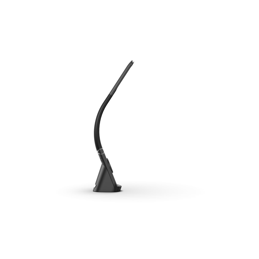 Immax NEO 09110L - Dimbar LED-bordslampa med trådlös laddning MAGIC LED/5W/230V svart