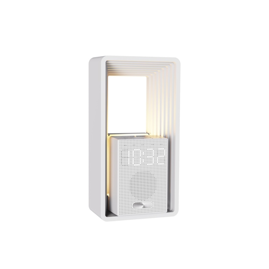 Immax NEO 09113L - LED-bordslampa med väckarklocka och laddningsfunktion CALM LED/3,5W/5V