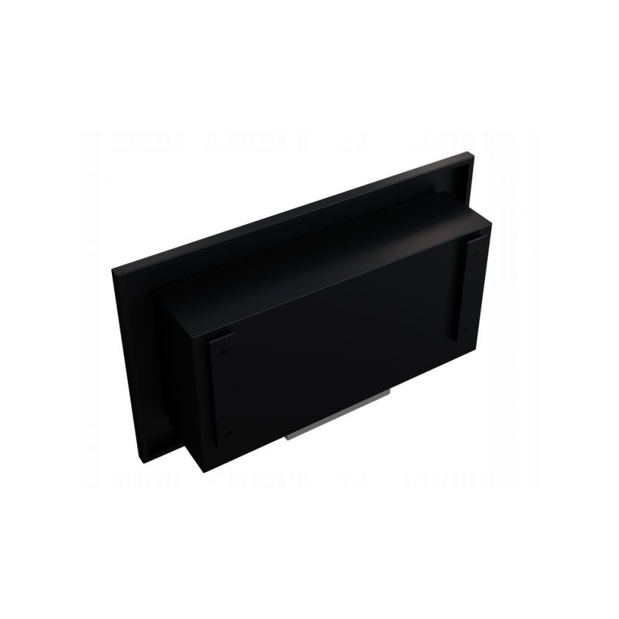 Kratki - Inbyggd BIO-eldstad 37,4x64,8 cm 1 kW svart