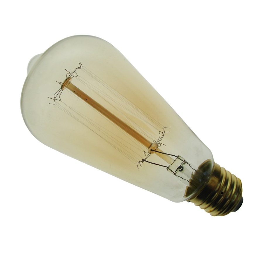 Industriell dekorativ dimbar glödlamp SELEBY ST64 E27/60W/230V 2200K