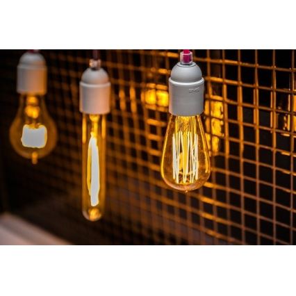 Industriell dekorativ dimbar glödlamp SELEBY ST64 E27/60W/230V 2200K