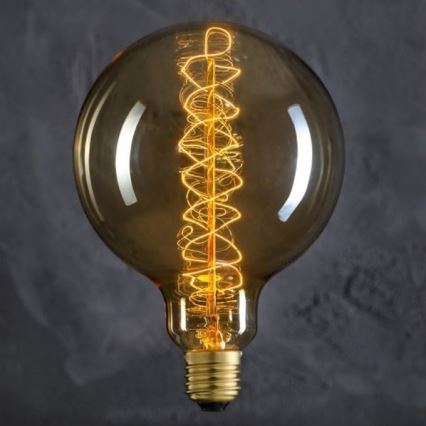 Industriell dekorativ dimbar glödlampa  SELRED G125 E27/60W/230V 2200K 260 lm