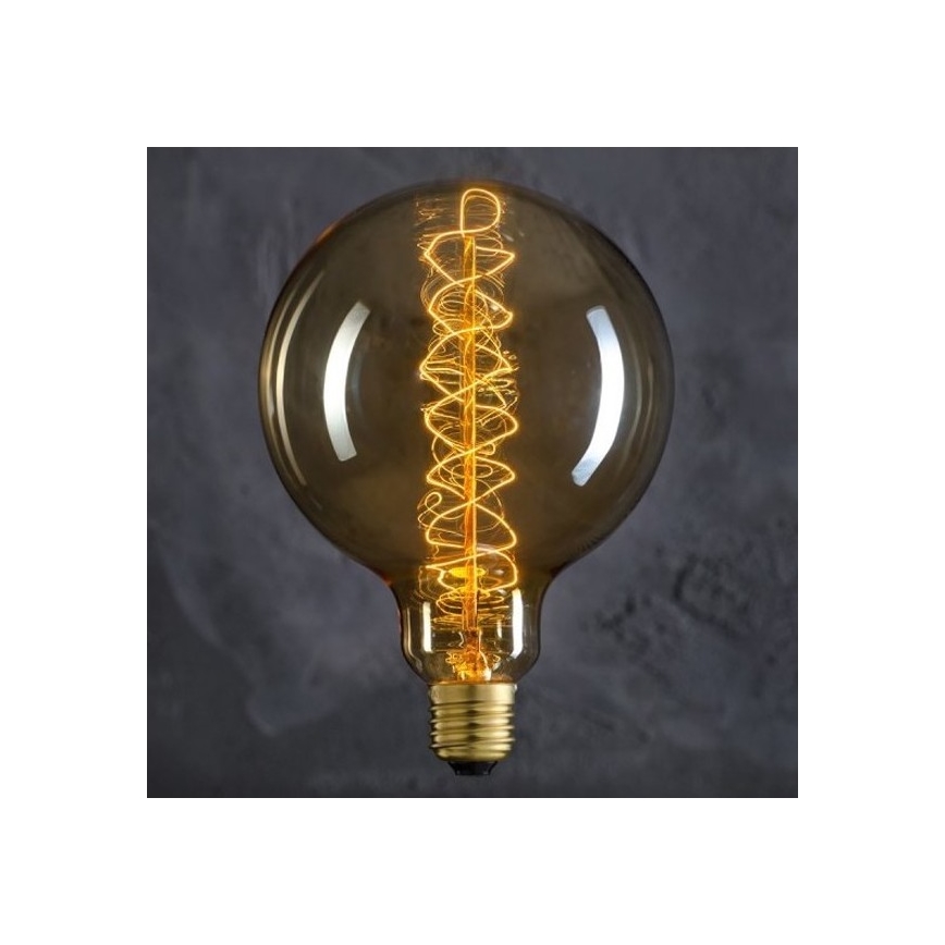 Industriell dekorativ dimbar glödlampa  SELRED G125 E27/60W/230V 2200K 260 lm