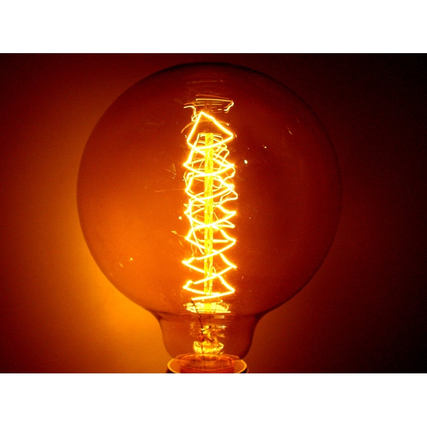 Industriell dekorativ dimbar glödlampa SELRED G125 E27/60W/230V 3000K