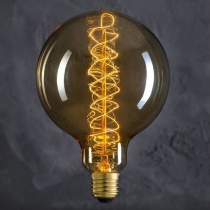 Industriell dekorativ dimbar glödlampa SELRED G125 E27/60W/230V 3000K