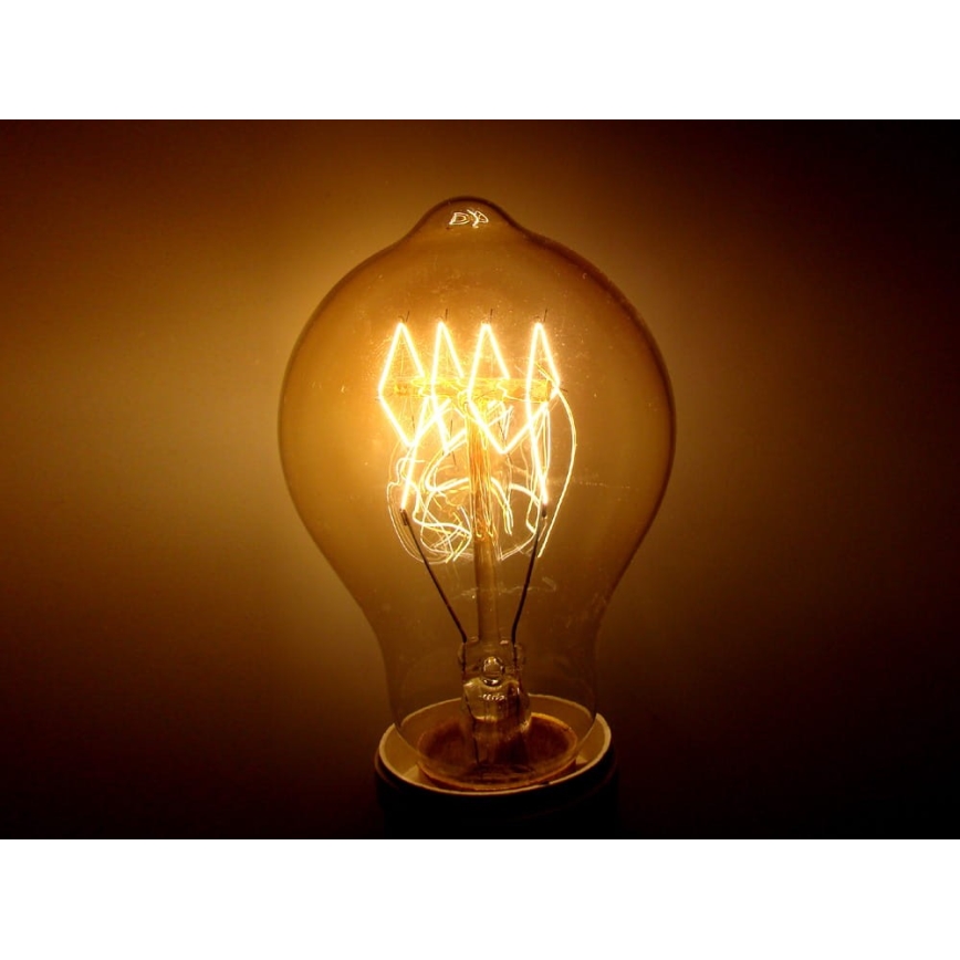 Industriell dekorativ dimbar glödlampa SCROBB A19 E27/60W/230V 2200K