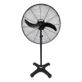 Industriell golvfläkt 115 W/230 V, Ø 66 cm, svart