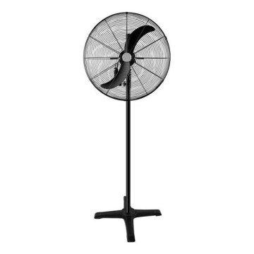 Industriell golvfläkt 180 W/230 V, Ø 66 cm, svart