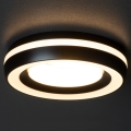 Infälld lampa ELICEO GU10/10W svart