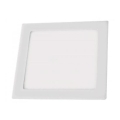 Infälld LED-armatur 18W/230V 20,8x20,8 cm vit