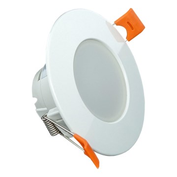 Infälld LED badrumsbelysning BONO LED/7W/230V 3000K IP65 vit