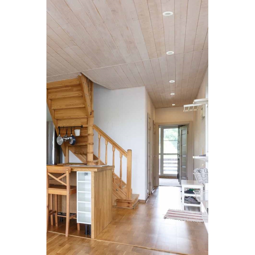 Infälld LED badrumsbelysning BONO LED/8W/230V 3000K IP65 vit