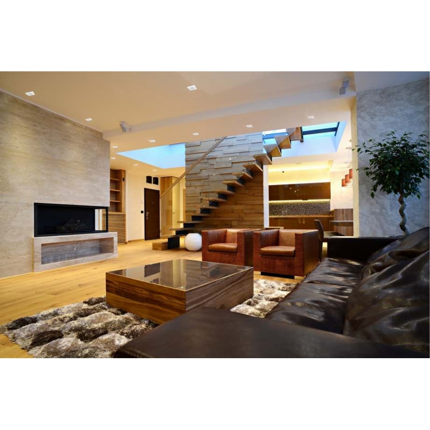 Infälld LED badrumsbelysning BONO LED/8W/230V 3000K IP65 vit