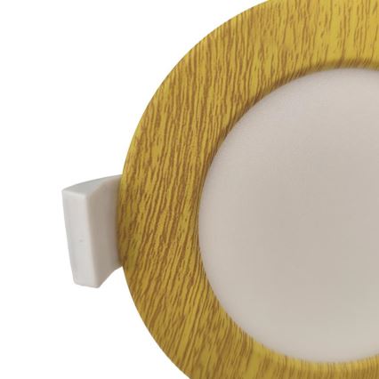 Infälld LED badrumsbelysning LED/7W/230V 4000K beige IP44