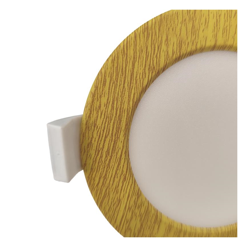 Infälld LED badrumsbelysning LED/7W/230V 4000K beige IP44