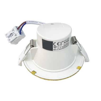Infälld LED badrumsbelysning LED/7W/230V 4000K beige IP44