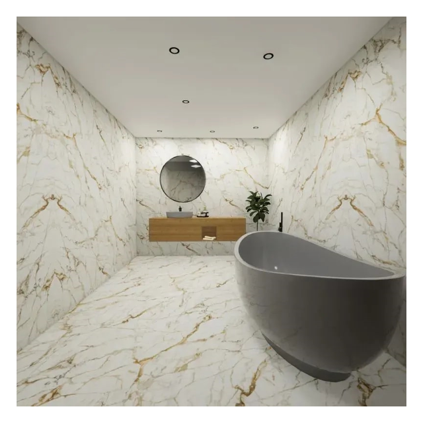 Infälld LED badrumsbelysning LED/7W/230V 4000K svart IP44