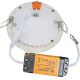 Infälld LED badrumsbelysning VEGA LED/6W/230V 2800K diameter 11,8 cm IP44